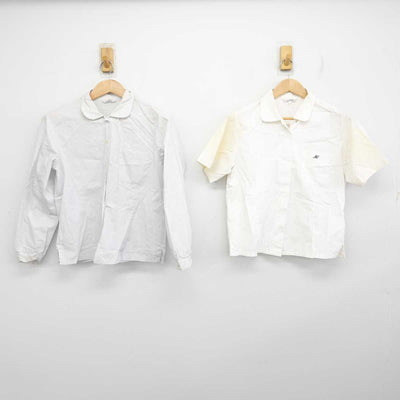 【中古】兵庫県 明石商業高等学校 女子制服 2点 (シャツ・シャツ) sf088702