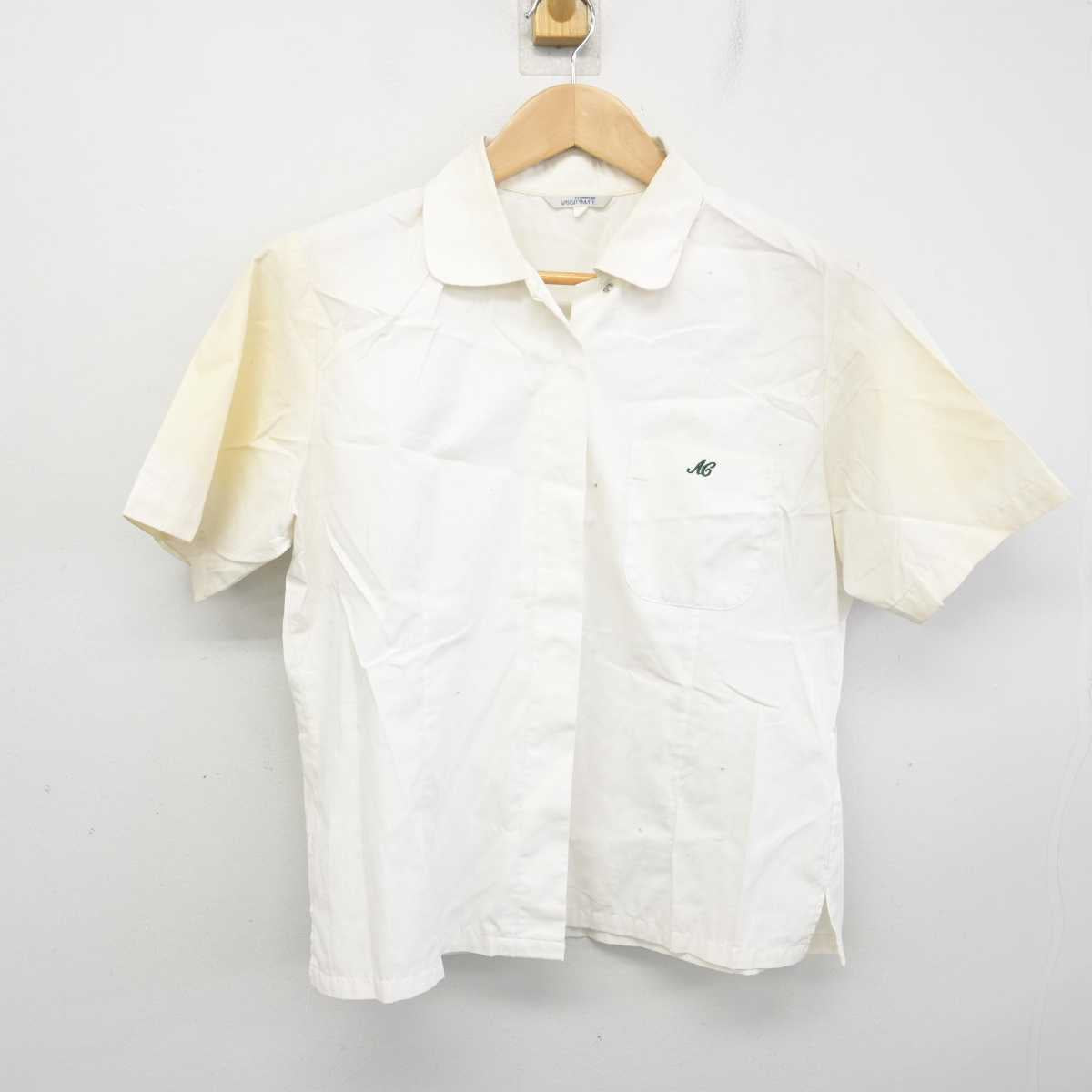【中古】兵庫県 明石商業高等学校 女子制服 2点 (シャツ・シャツ) sf088702