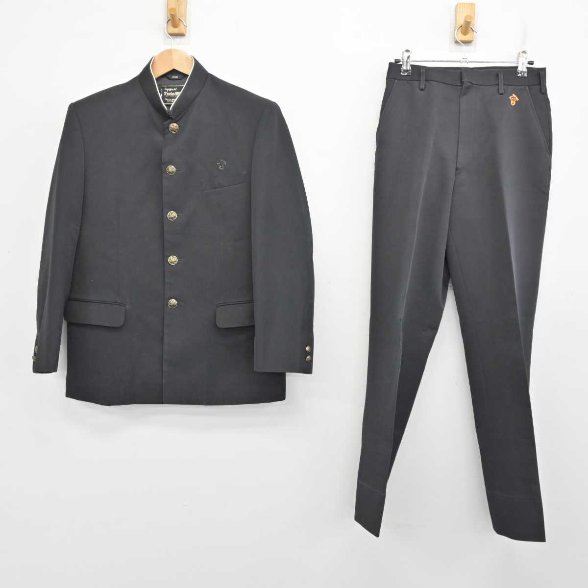 美品！函館市立巴中学校 男子制服