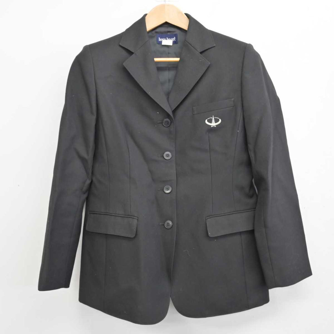 中古】大阪府 茨木工科高等学校 女子制服 3点 (ブレザー・スカート 