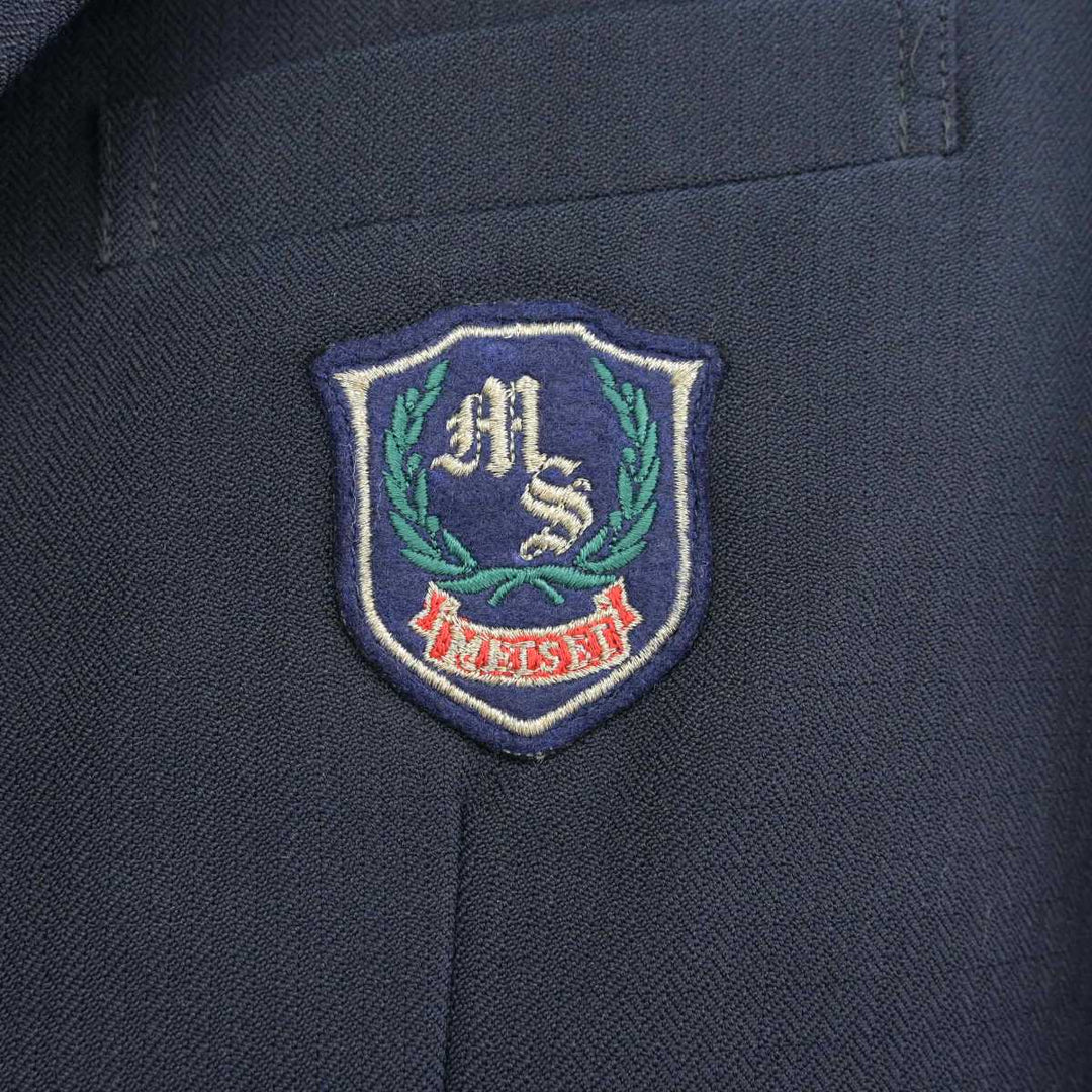 中古】千葉県 明聖高等学校 女子制服 3点 (ブレザー・シャツ