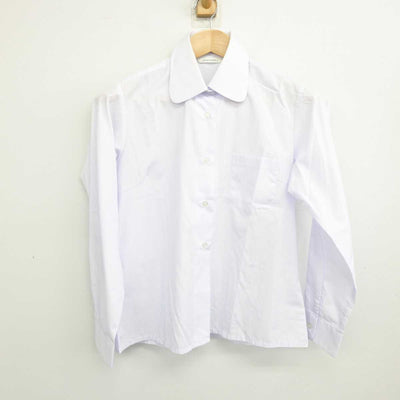 【中古】京都府 京都教育大学附属桃山中学校 女子制服 2点 (ブレザー・シャツ) sf089287
