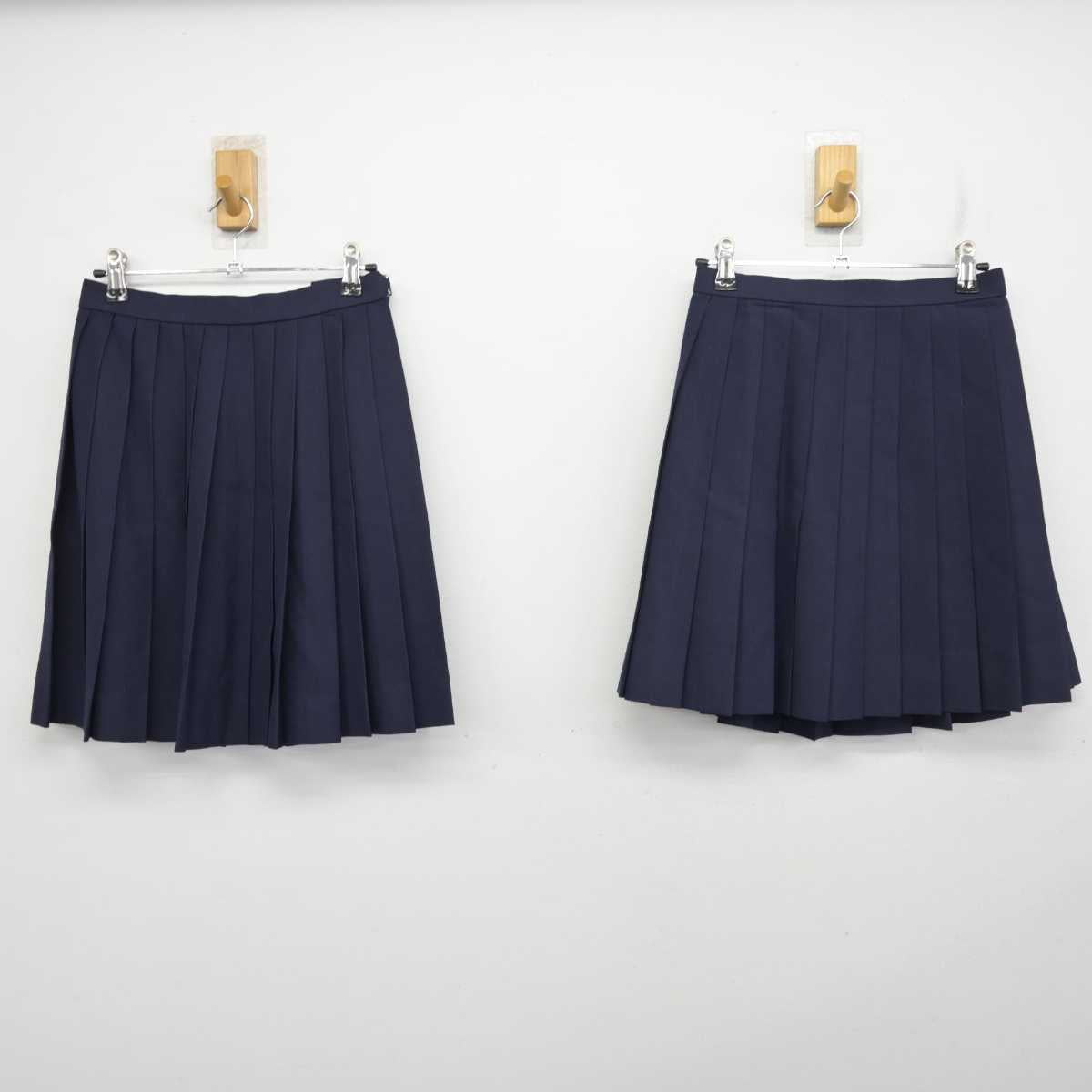 【中古】滋賀県 大津高等学校 女子制服 3点 (ブレザー・スカート・スカート) sf089294