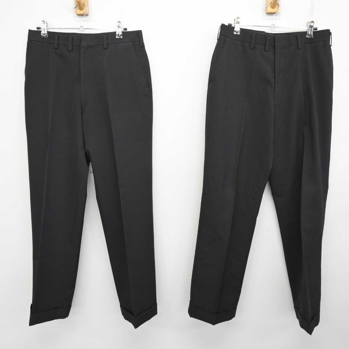 中古】埼玉県 東松山市立南中学校 男子制服 3点 (学ラン・ズボン