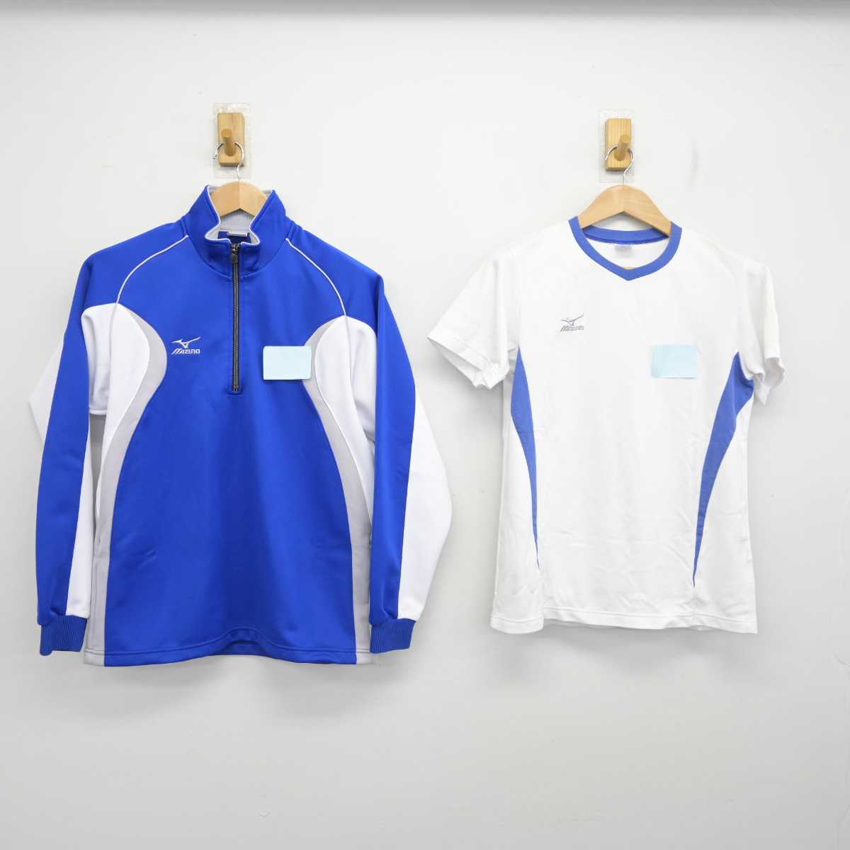 【中古】和歌山県 星林高等学校 女子制服 2点 (ジャージ 上・体操服 上) sf089378