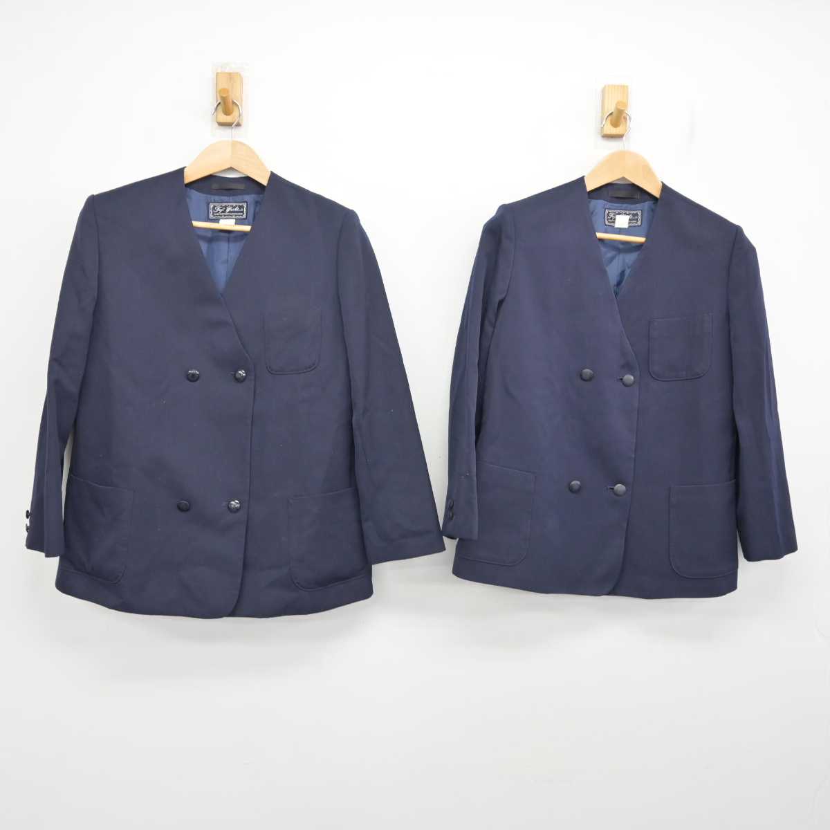 【中古】岩手県 大船渡市立第一中学校 女子制服 2点 (ブレザー・ブレザー) sf089393