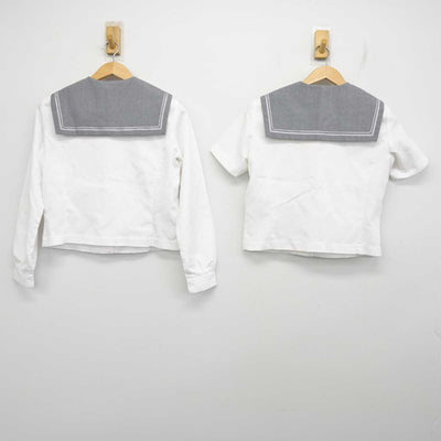 【中古】長野県 飯田OIDE長姫高等学校 女子制服 2点 (セーラー服) sf089406