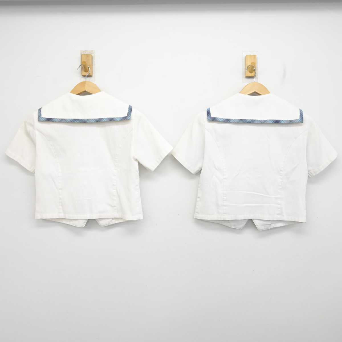 【中古】熊本県 合志中学校 女子制服 2点 (セーラー服) sf089418