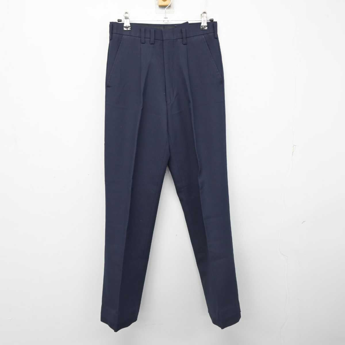 【中古】神奈川県 新羽中学校 男子制服 4点 (ブレザー・ズボン) sf089515