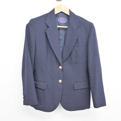 【中古】埼玉県 本庄第一高等学校 女子制服 2点 (ブレザー・ニット) sf089567