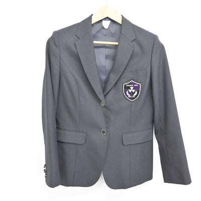 【中古】大阪府 同志社香里中学校・高等学校 女子制服 2点 (ブレザー・スカート) sf089577