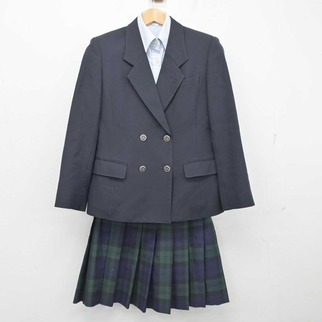 中古】千葉県 千葉敬愛高等学校/旧制服 女子制服 3点 (ブレザー