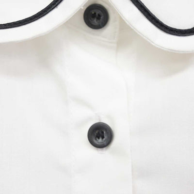 【中古】神奈川県 鎌倉女子大学 中等部・高等部 女子制服 2点 (シャツ) sf089666