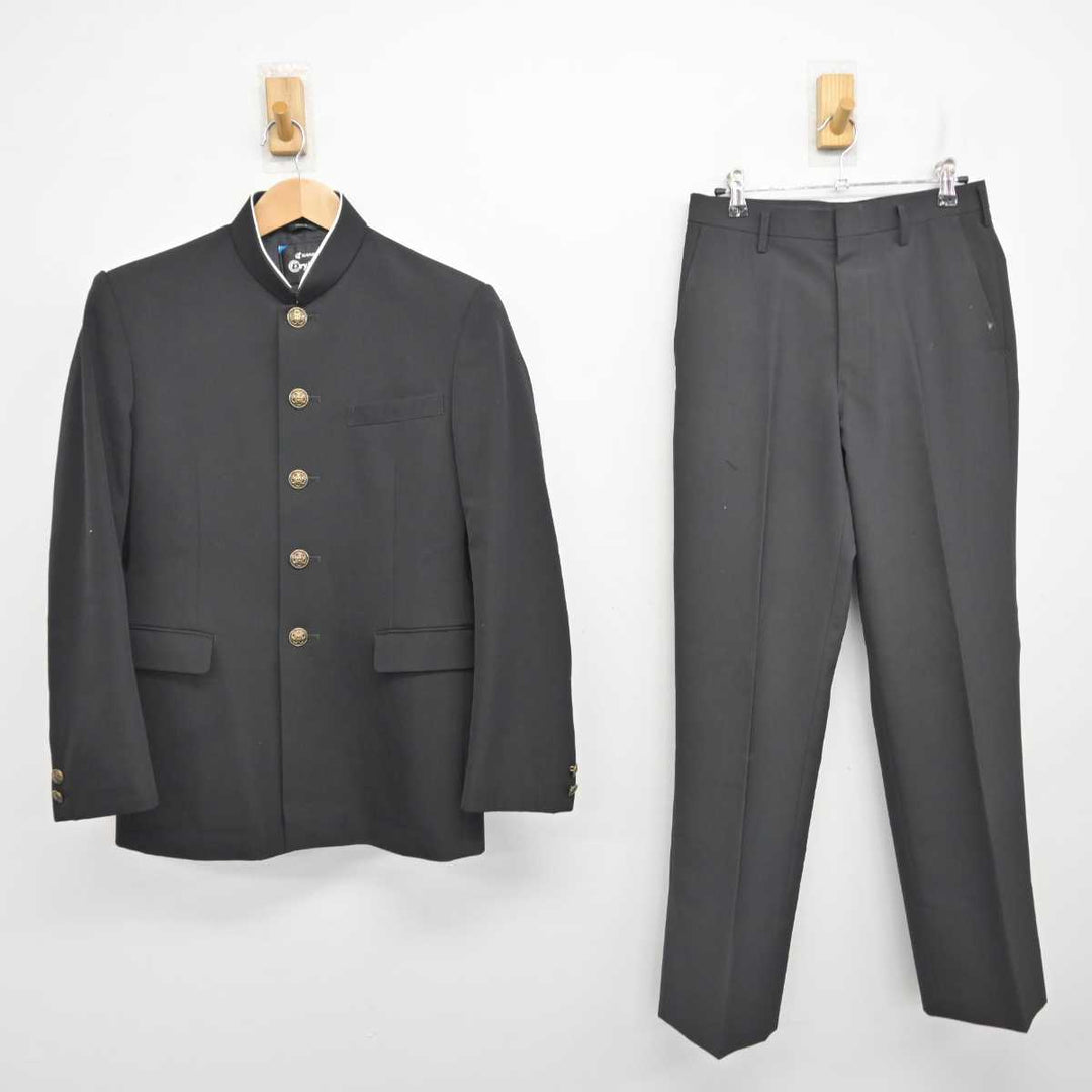 中古】青森県 新城中学校 男子制服 2点 (学ラン・ズボン