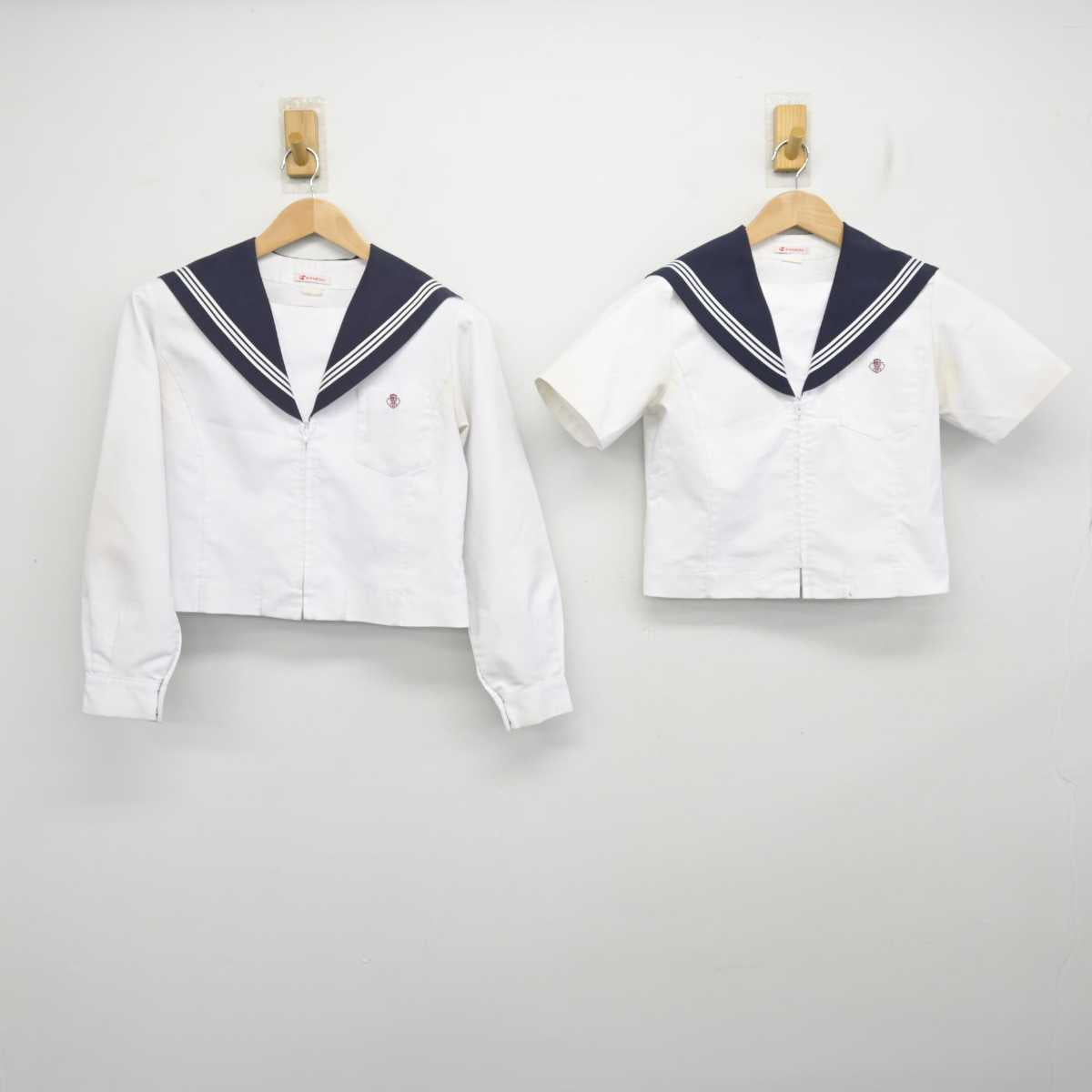 【中古】愛知県 桜台高等学校/旧制服 女子制服 2点 (セーラー服・セーラー服) sf089712