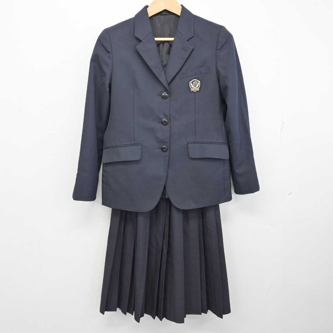 中古】神奈川県 大津中学校 女子制服 2点 (ブレザー・スカート