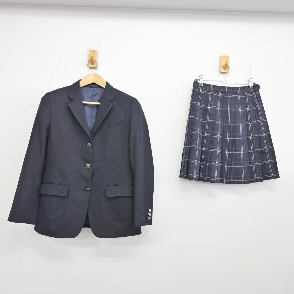 中古】神奈川県 横浜緑園高等学校 女子制服 3点 (ブレザー 中古】神奈川県 横浜緑園高等学校 女子制服 3点 (ブレザー