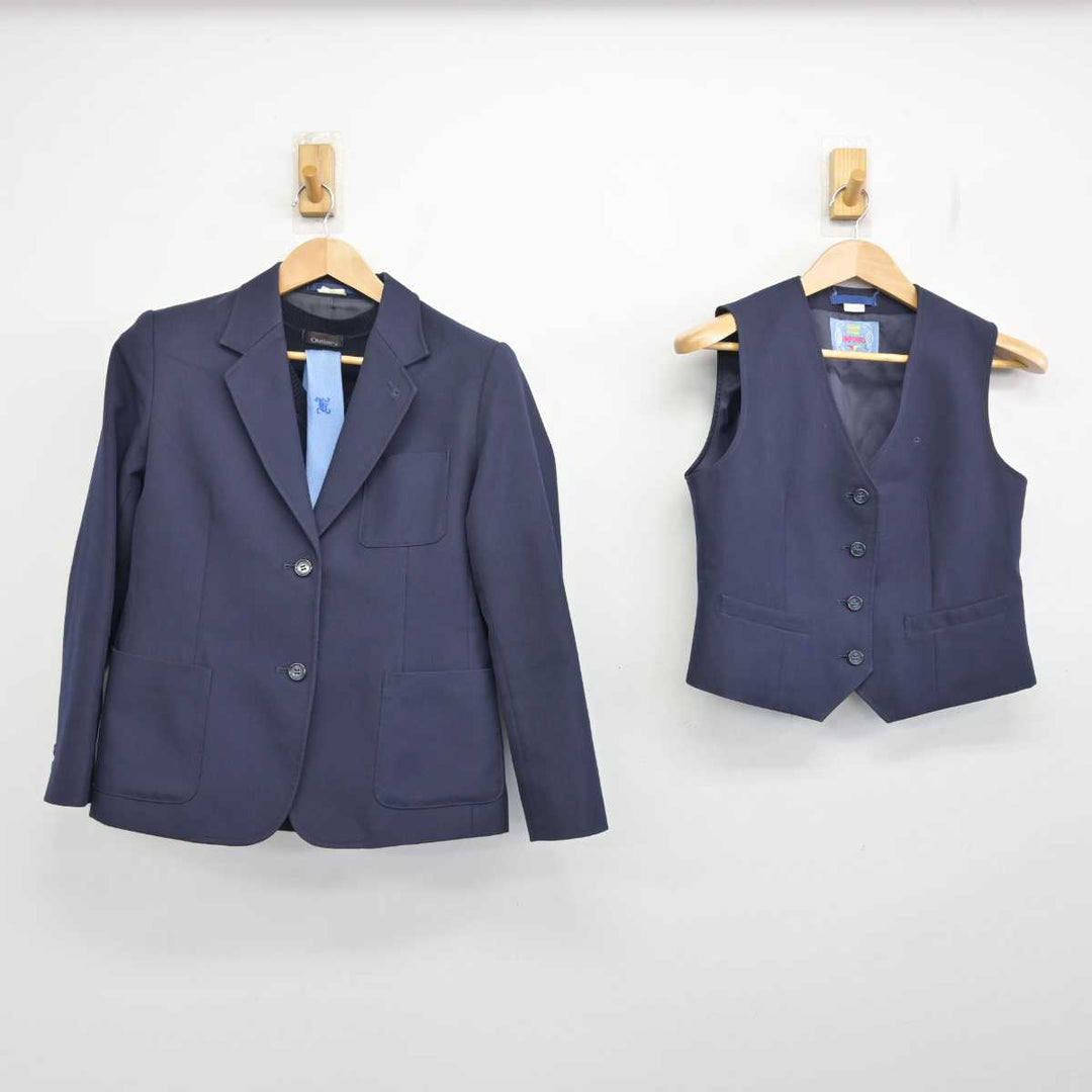 中古】富山県 呉羽高等学校 女子制服 4点 (ブレザー・ニット 中古】富山県 呉羽高等学校 女子制服 4点 (ブレザー・ニット