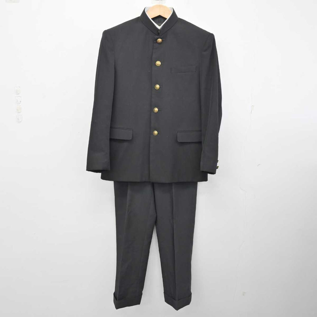 中古】千葉県 二宮中学校 男子制服 3点 (学ラン・ズボン