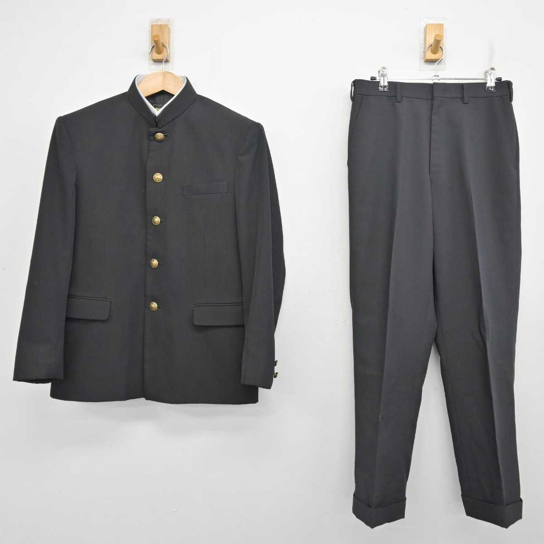 中古】千葉県 二宮中学校 男子制服 3点 (学ラン・ズボン