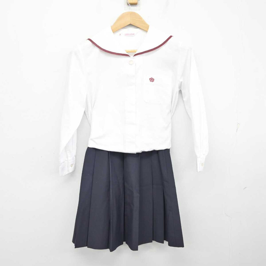 中古】滋賀県 比叡山中学校/旧制服 女子制服 2点 (セーラー服