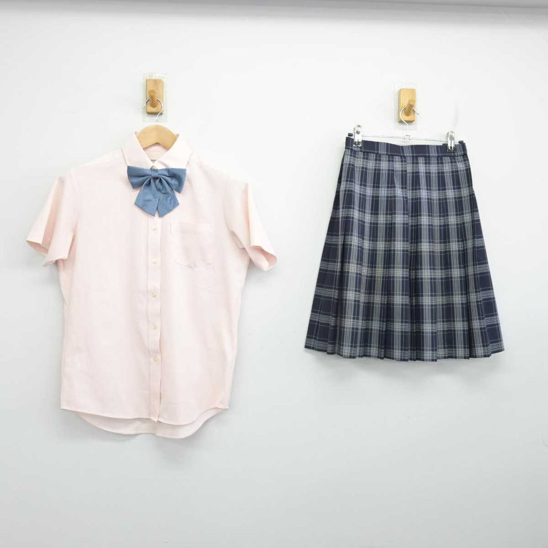 中古】埼玉県 花咲徳栄高等学校 女子制服 3点 (シャツ・スカート