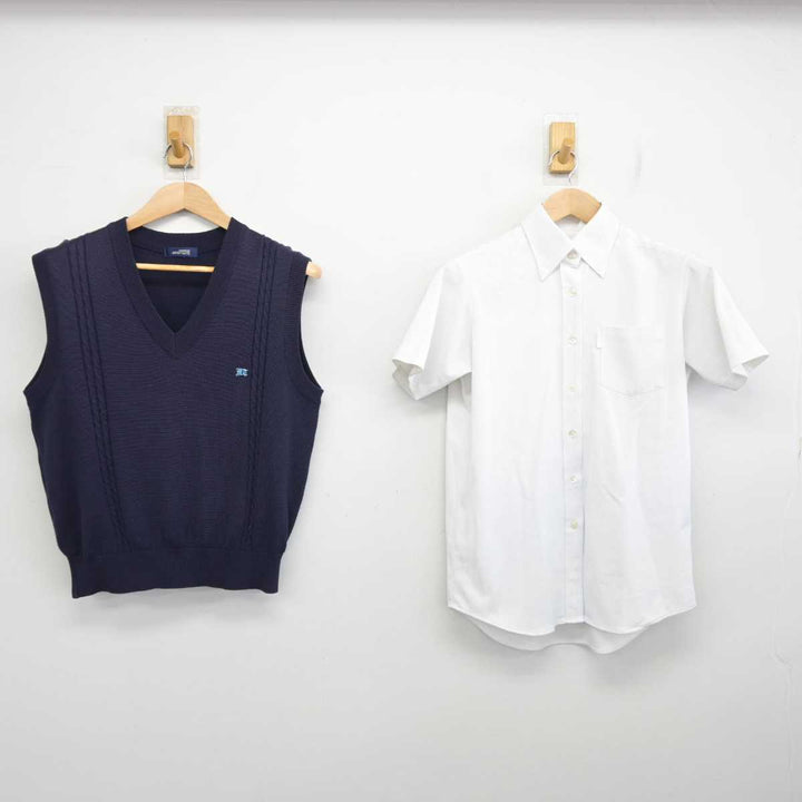 中古】埼玉県 花咲徳栄高等学校 女子制服 2点 (ニットベスト 中古】埼玉県 花咲徳栄高等学校 女子制服 2点 (ニットベスト