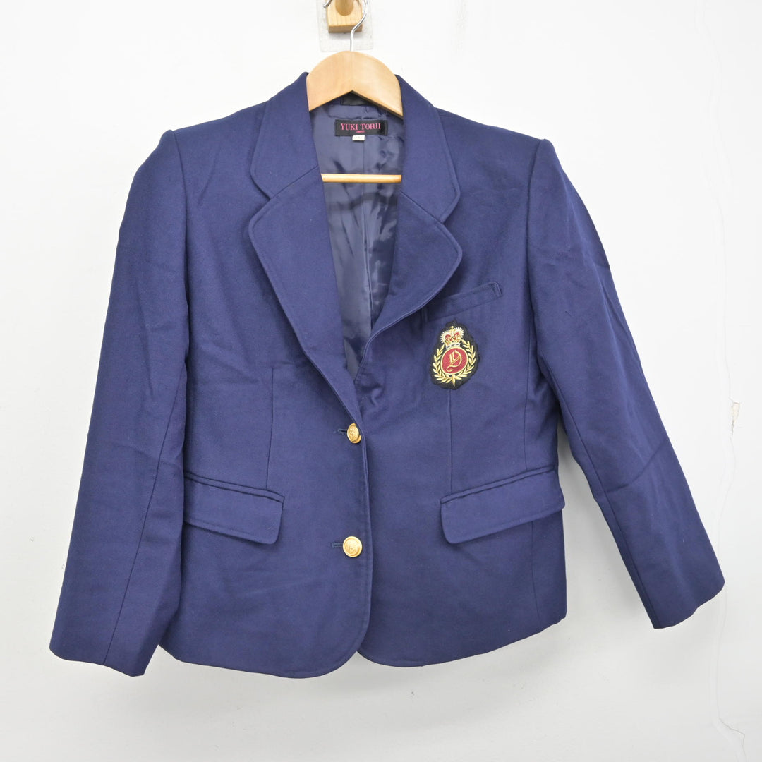 中古制服】千葉県 市川昴高等学校 女子制服 4点（ブレザー