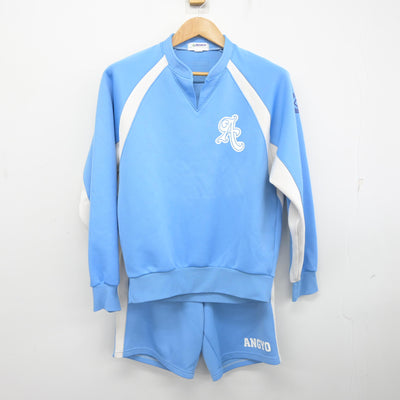【中古】埼玉県 安行中学校 女子制服 3点 (ジャージ 上・ジャージ 下・体操服 下) sf090095