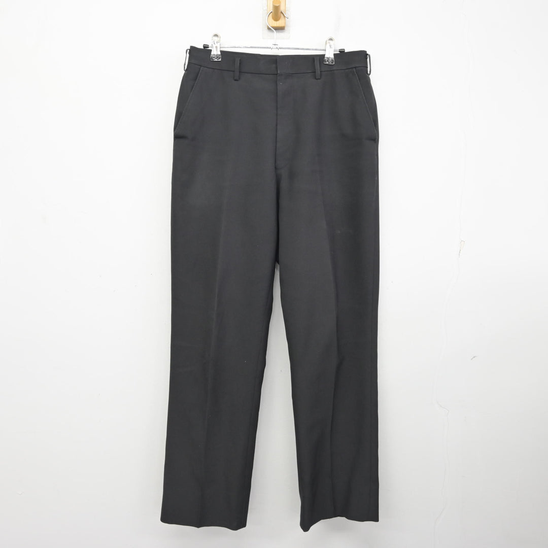 中古】奈良県 奈良高等学校 男子制服 3点 (学ラン・ズボン