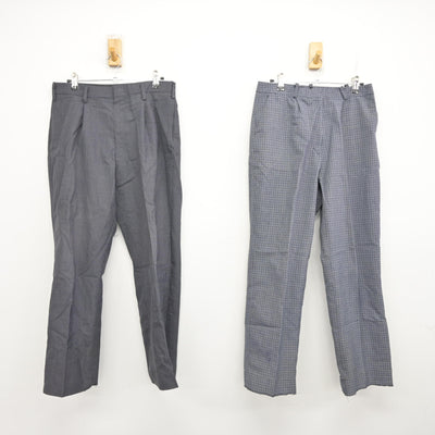 【中古】大阪府 成城高等学校 男子制服 2点 (ズボン・ズボン) sf090194