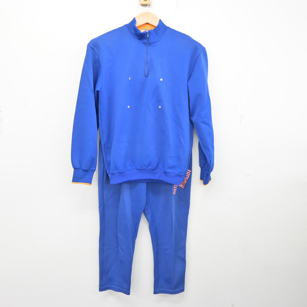 中古】大阪府 盾津東中学校 女子制服 3点 (ジャージ 上・体操服
