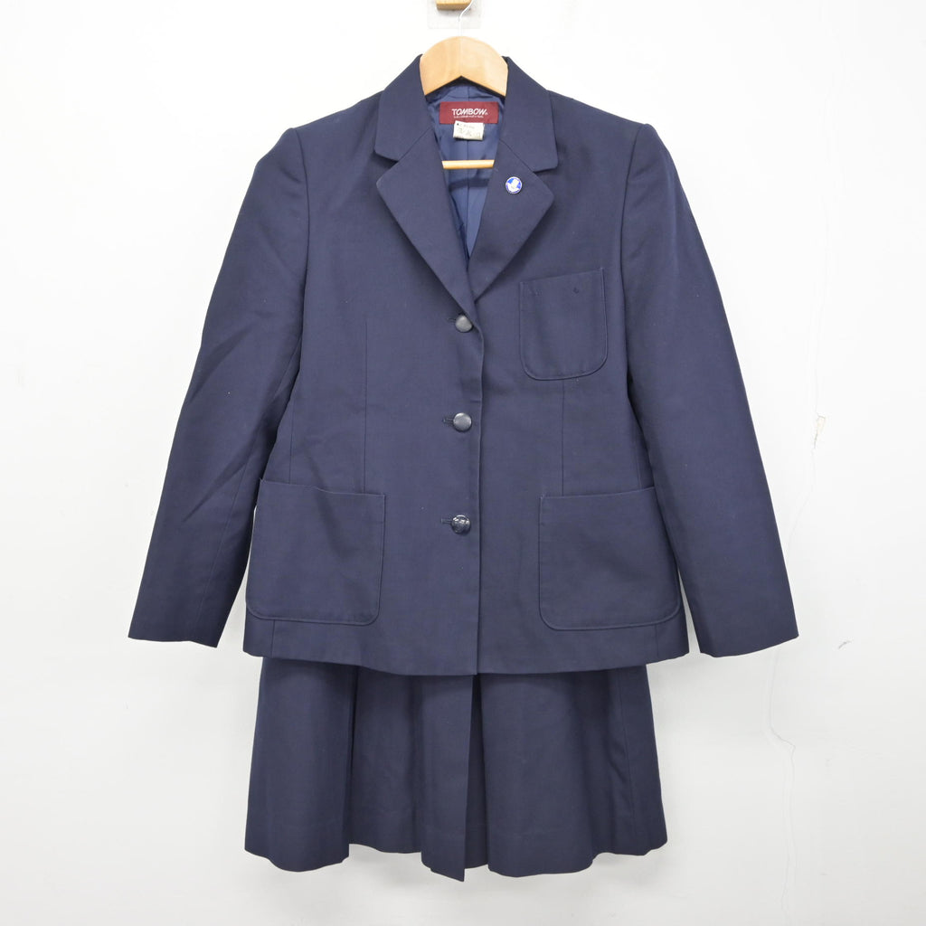 中古】宮城県 宮中学校 女子制服 4点 (ブレザー・スカート
