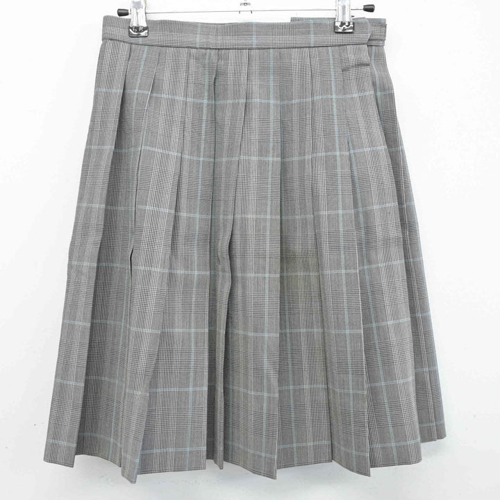 中古】大阪府 茨木西高等学校 女子制服 2点 (スカート・スカート