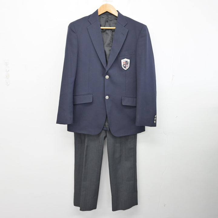 中古】愛知県 愛知総合工科高等学校 男子制服 2点 (ブレザー