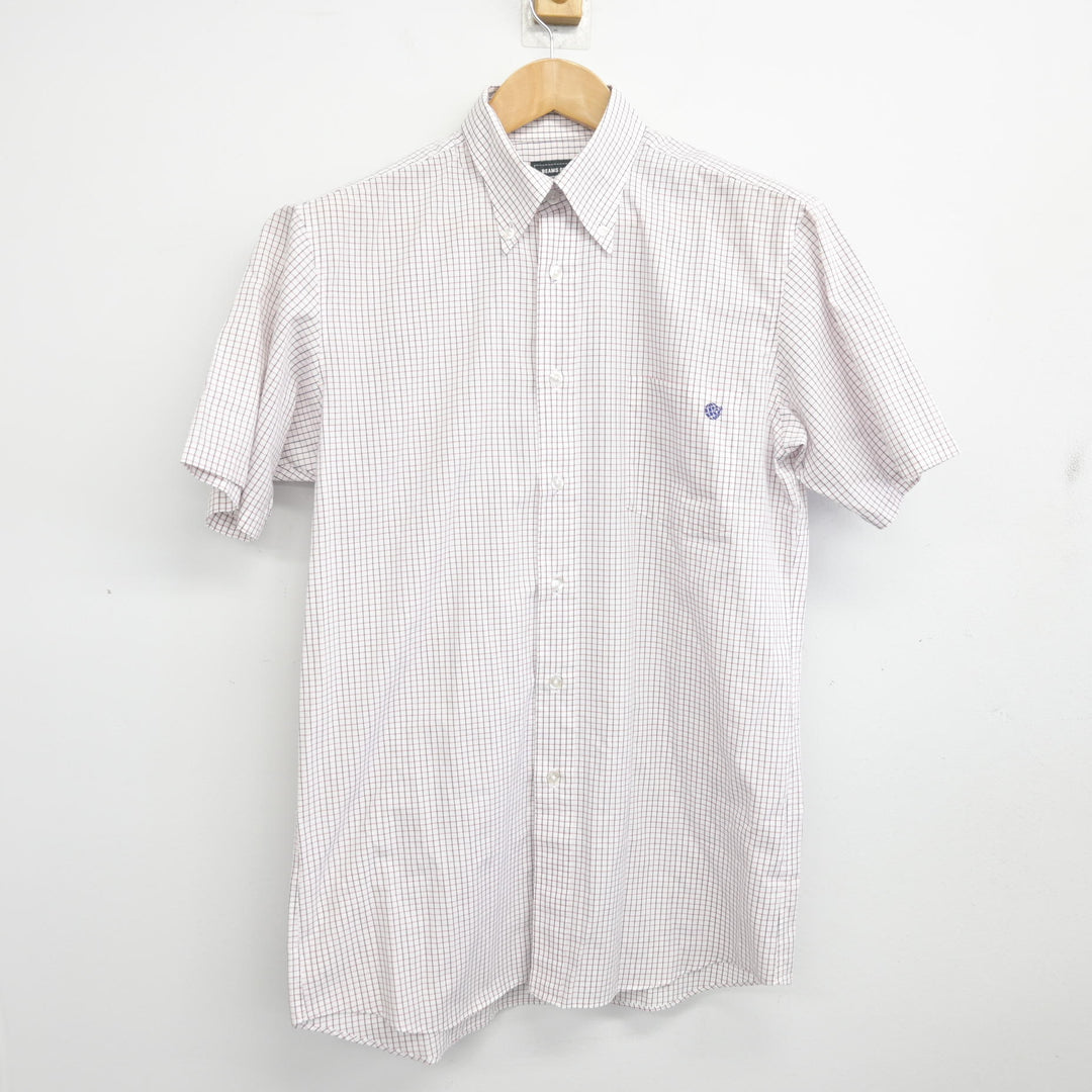中古】愛知県 愛知総合工科高等学校 男子制服 2点 (シャツ・シャツ