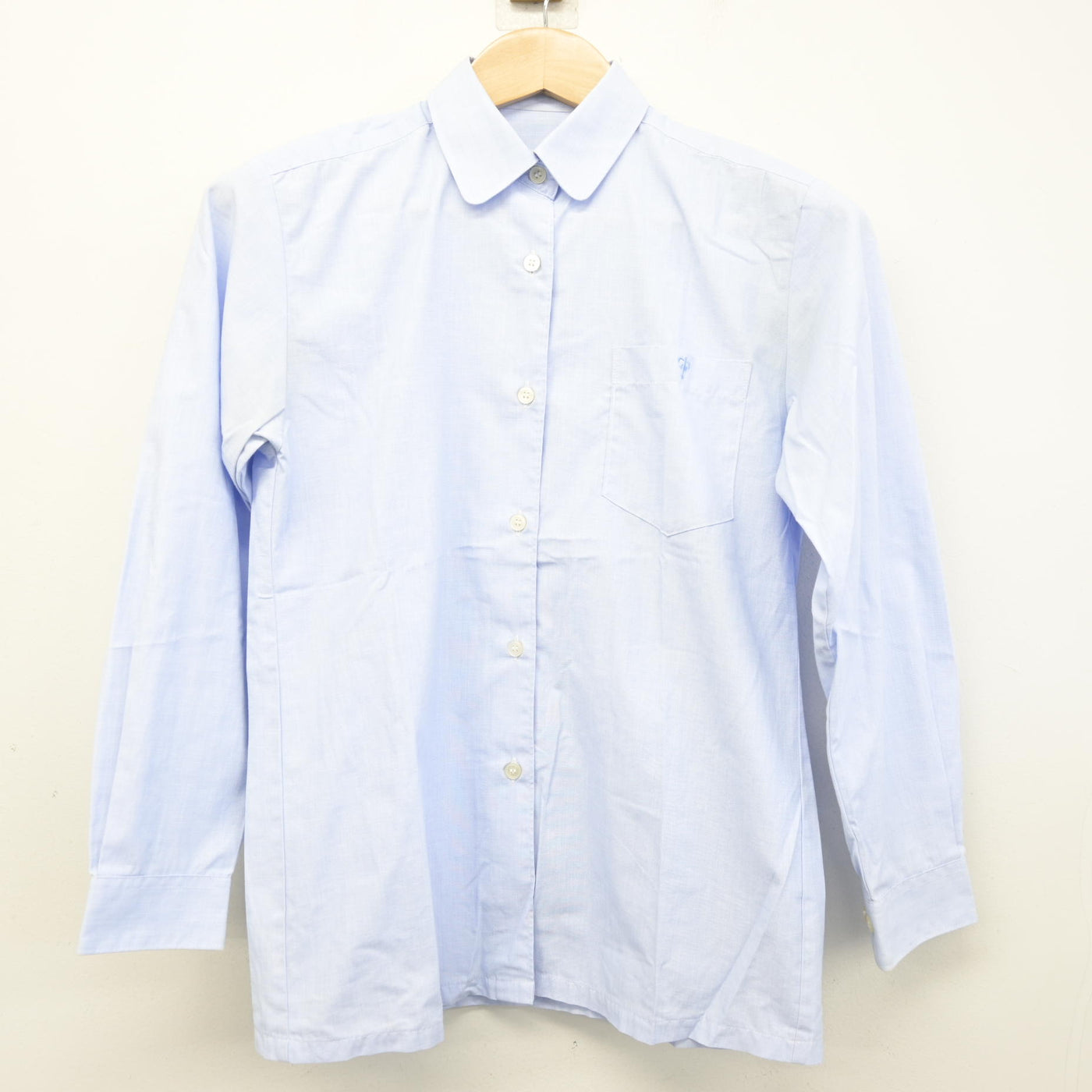 【中古】東京都 日本大学鶴ヶ丘高等学校 女子制服 2点 (ニット・シャツ) sf090352