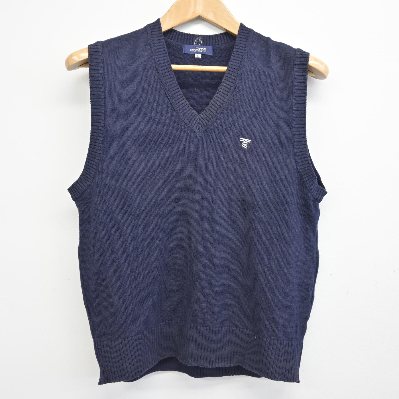 【中古】東京都 東海大学付属高輪台高等学校 女子制服 2点 (ニットベスト・スカート) sf090359