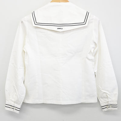 【中古】愛媛県 新居浜西高等学校 女子制服 2点 (ブラウス・スカート) sf090379