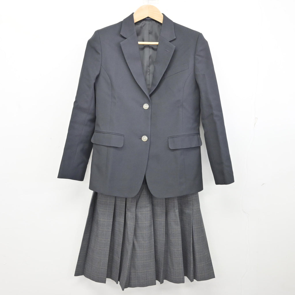 中古】神奈川県 大綱中学校 女子制服 3点 (ブレザー・スカート