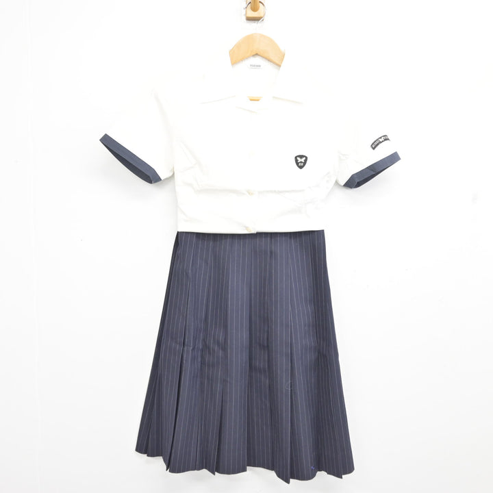 中古】大阪府 東大阪大学敬愛高等学校/旧制服 女子制服 2点