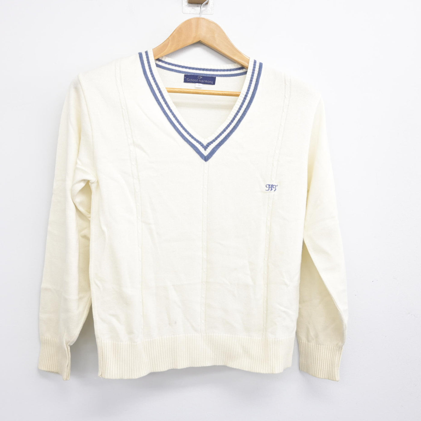 【中古】大阪府 初芝富田林高等学校 女子制服 2点 (ニット・スカート) sf090482