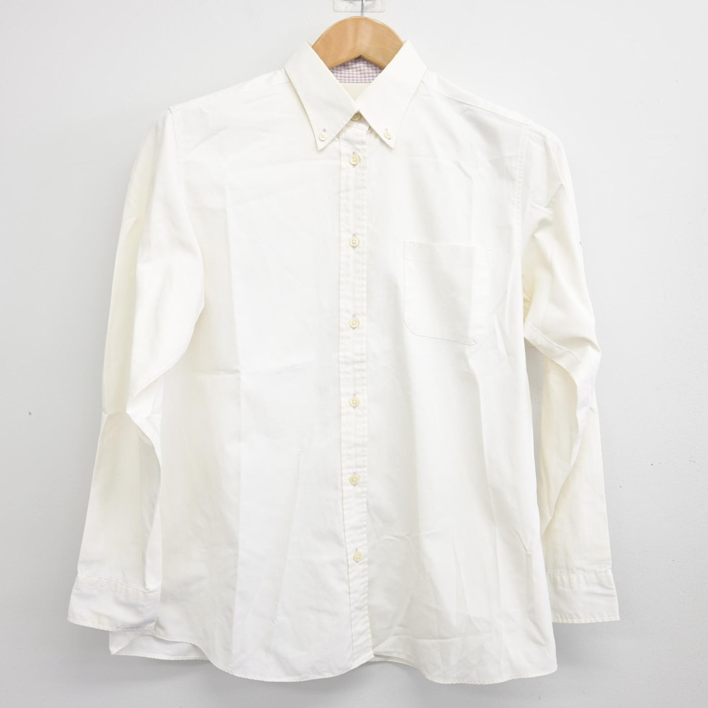 【中古】埼玉県 正智深谷高等学校 女子制服 3点 (ニット・シャツ・スカート) sf090549