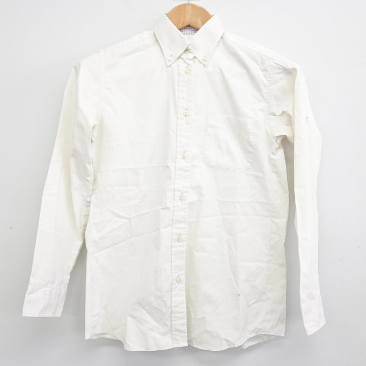 中古】埼玉県 正智深谷高等学校 女子制服 2点 (シャツ・スカート