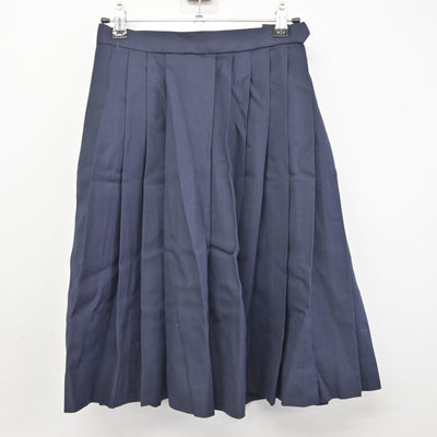 【中古】埼玉県 里中学校 女子制服 4点 (ブレザー・ベスト・スカート) sf090570