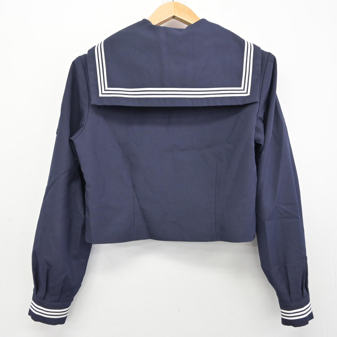 中古】 飛鳥未来高等学校 女子制服 5点 (ブレザー・ニット