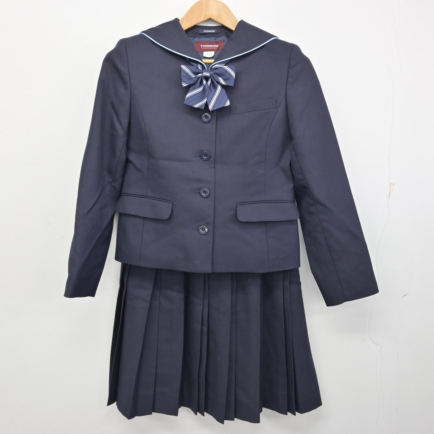 【中古】岐阜県 岐阜清流中学校 女子制服 4点 (ブレザー・スカート) sf090585