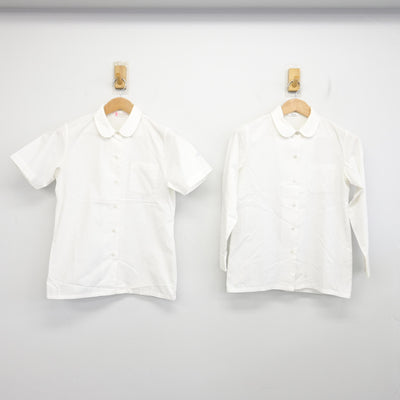 【中古】千葉県 大多喜高等学校 女子制服 2点 (シャツ・シャツ) sf090618