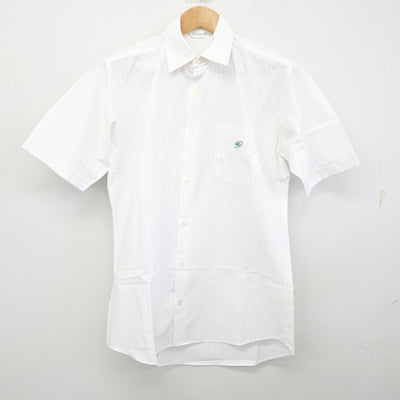 【中古】千葉県 敬愛学園高等学校 男子制服 2点 (シャツ) sf090624