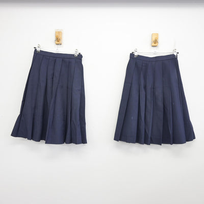 【中古】山口県 三隅中学校 女子制服 2点 (スカート・スカート) sf090628